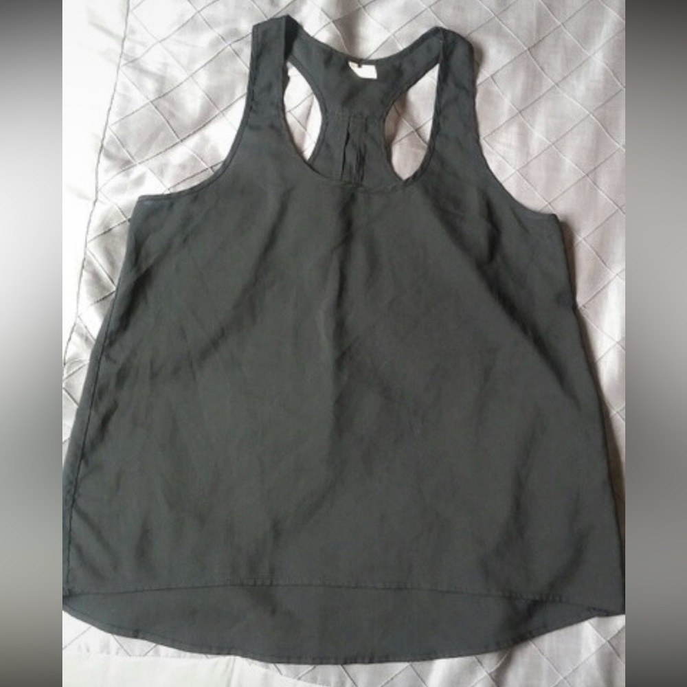 Frenchi Black Racerback Tank Top